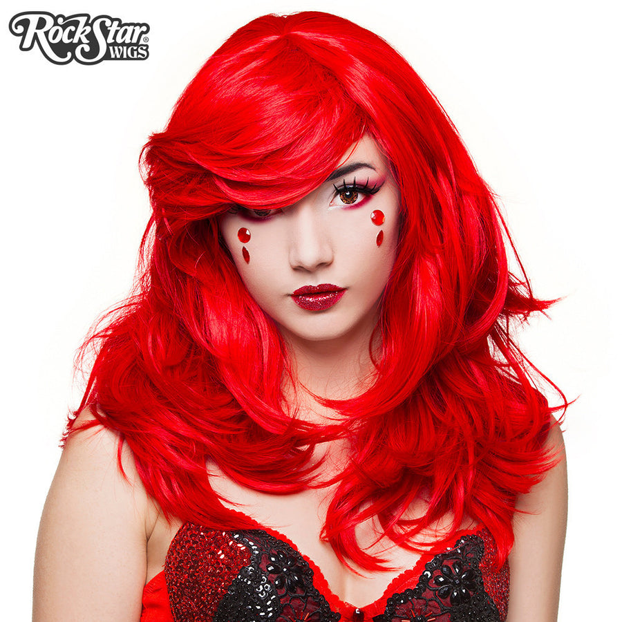 RockStar Wigs® <br> Hologram 22" - Jem Red - 00640