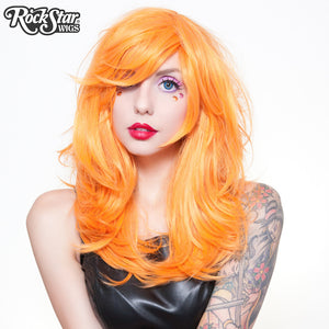 RockStar Wigs® <br> Hologram 22" - Pumpkin Mix 00646