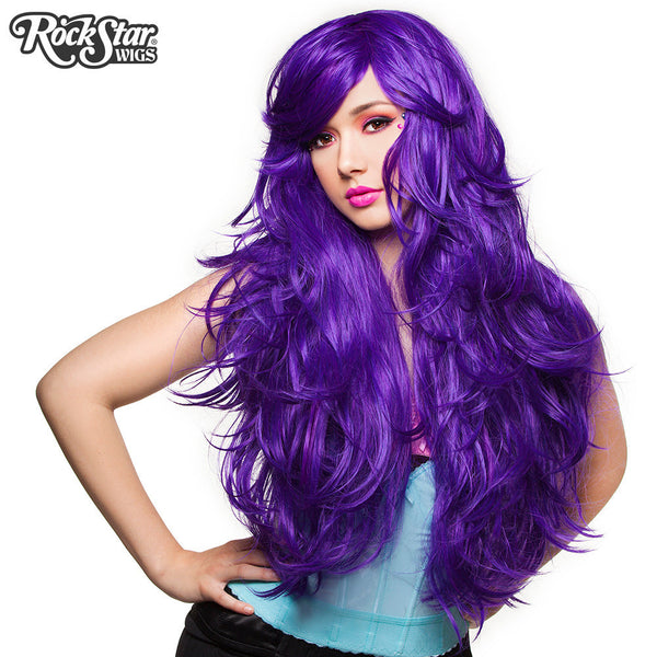 RockStar Wigs® <br> Hologram 32" - Purple Grape-00616