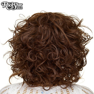 Lace Front Loose Curls Bob - Chocolate Brown - 00765
