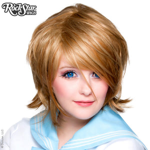 Cosplay Wigs USA™ <br> Boy Cut Long - Milk Tea -00280