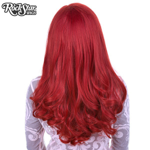 Lace Front Peek-A-Boo - Henna Red -00535