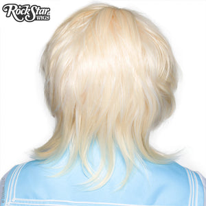Cosplay Wigs USA™ <br> Boy Cut Long - Platinum Blonde -00281