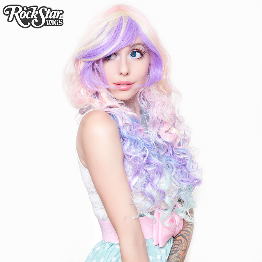 RockStar Wigs® <br> Rainbow Rock™ Collection - Hair Prism 2 (Pastel)-00219