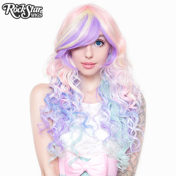 RockStar Wigs® <br> Rainbow Rock™ Collection - Hair Prism 2 (Pastel)-00219