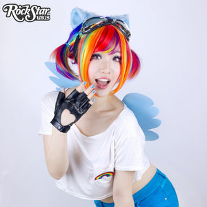 RockStar Wigs® <br> Rainbow Rock™ Collection - Rainbow Bob-00220