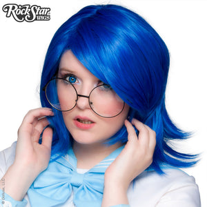 Cosplay Wigs USA™ <br> Boy Cut Shag - Royal Blue -00297