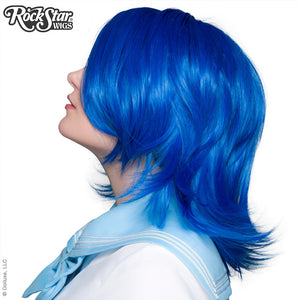 Cosplay Wigs USA™ <br> Boy Cut Shag - Royal Blue -00297
