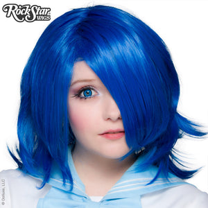 Cosplay Wigs USA™ <br> Boy Cut Shag - Royal Blue -00297
