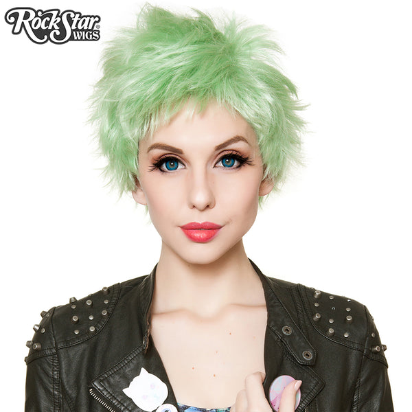 RockStar Wigs® Sassi Short - Mint Green -00813