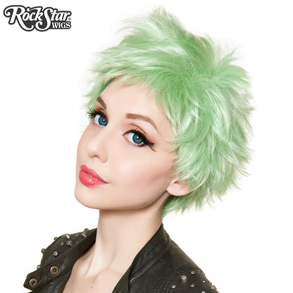 RockStar Wigs® Sassi Short - Mint Green -00813