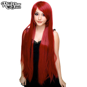 Cosplay Wigs USA™ <br> Straight 100cm/40" - Burgundy -00347