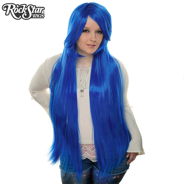 Cosplay Wigs USA™ <br> Straight 100cm/40" - Royal Blue -00358