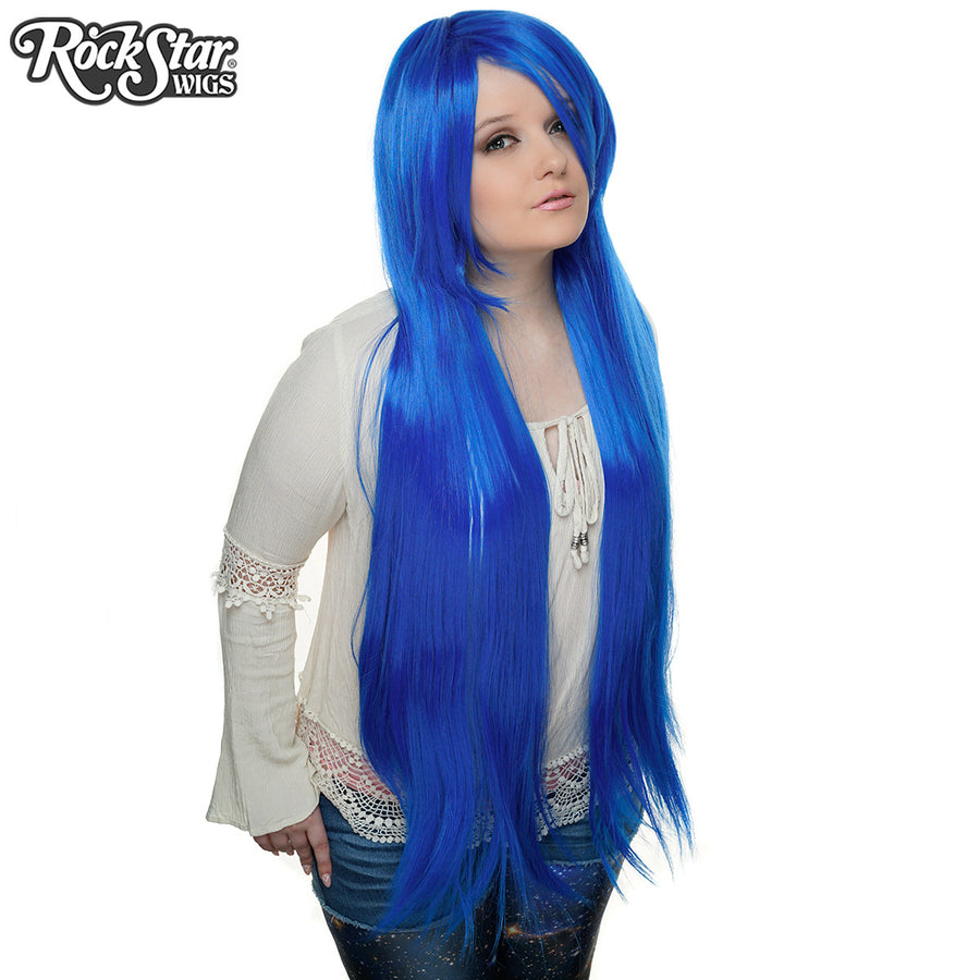 Cosplay Wigs USA™ <br> Straight 100cm/40" - Royal Blue -00358