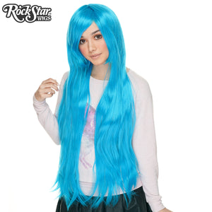 Cosplay Wigs USA™ <br> Straight 100cm/40" - Sky Blue -00360