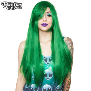 Cosplay Wigs USA™ <br> Straight 70cm/28" - Emerald Jade Green -00363