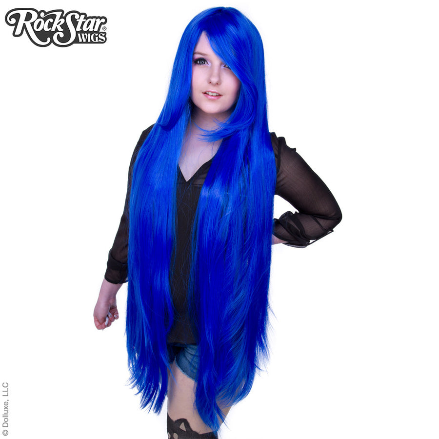 Cosplay Wigs USA™ <br> Straight 120cm/47" - Blue -00484