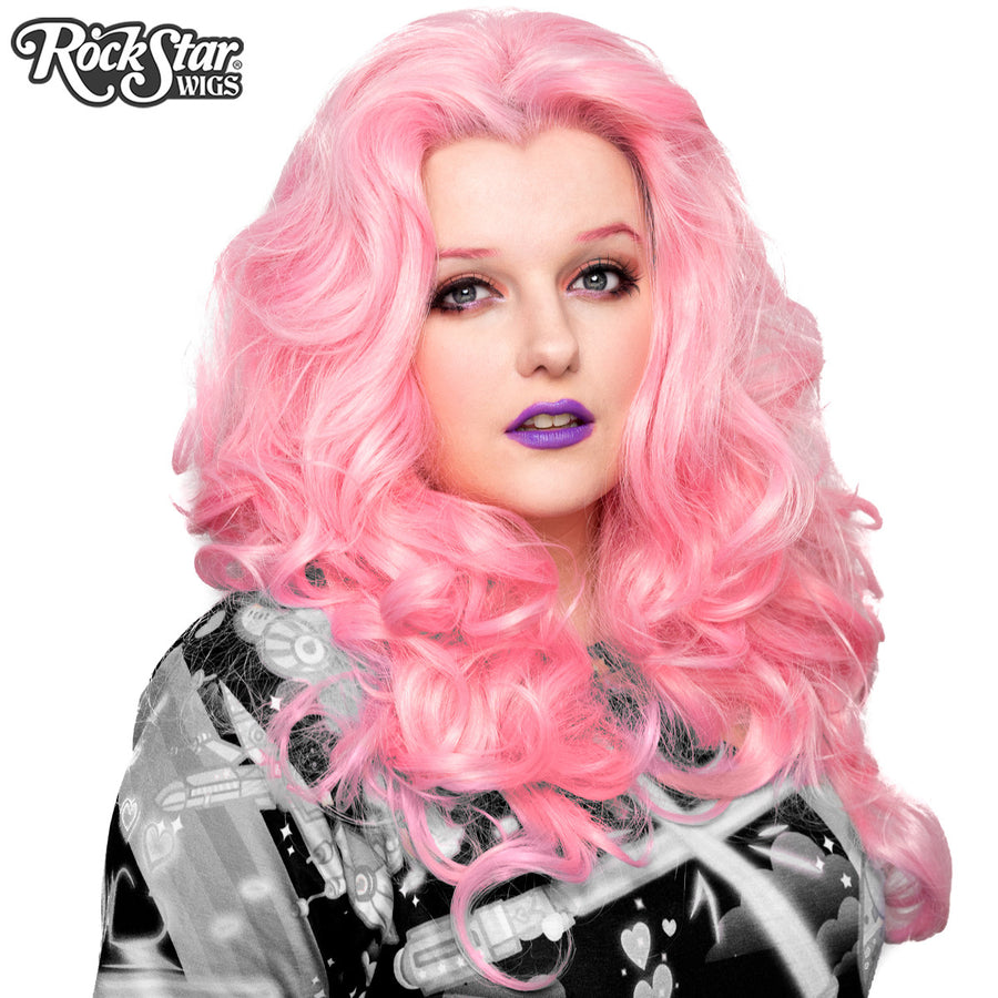 Lace Front Venus - Bubble Gum Pink  -00538