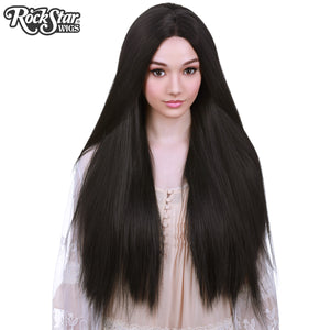 Lace Front Yaki Straight 32" - Black- 00591