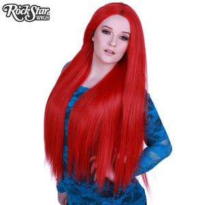 Lace Front Yaki Straight 32" - Red- 00588