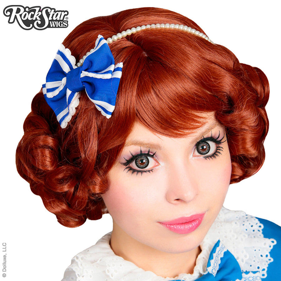 Gothic Lolita Wigs® <br> Curly Bob™ - Auburn Rust 00017