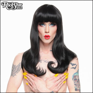 Gothic Lolita Wigs® <br> Straight Classic™ Collection - Black Mix -00030