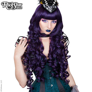Gothic Lolita Wigs® <br> Duchess Elodie™ Collection - Black Plum Mix -00051