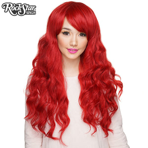 Gothic Lolita Wigs® <br> Classic Wavy Lolita™ Collection - Crimson Red -00038