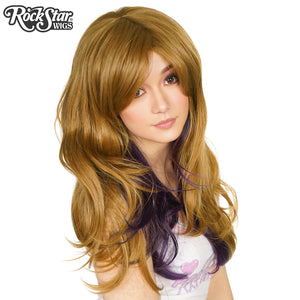 RockStar Wigs® <br> Downtown Girl™ Collection - Milk Tea & Black Plum- 00365