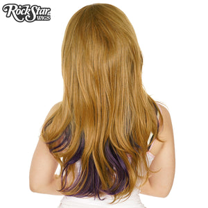 RockStar Wigs® <br> Downtown Girl™ Collection - Milk Tea & Black Plum- 00365