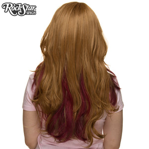RockStar Wigs® <br> Downtown Girl™ Collection - Light Brown & Burgundy- 00153