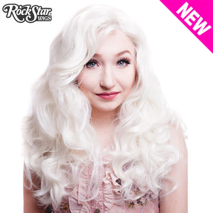 Lace Front Peek-A-Boo - White Platinum Blonde -00724