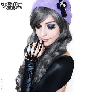 Gothic Lolita Wigs® <br> Classic Wavy Lolita™ Collection - Dark Grey Mix  -00375