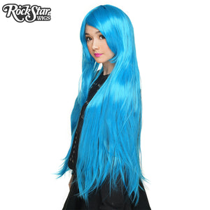 Cosplay Wigs USA™ <br> Straight 100cm/40" - Sky Blue -00360